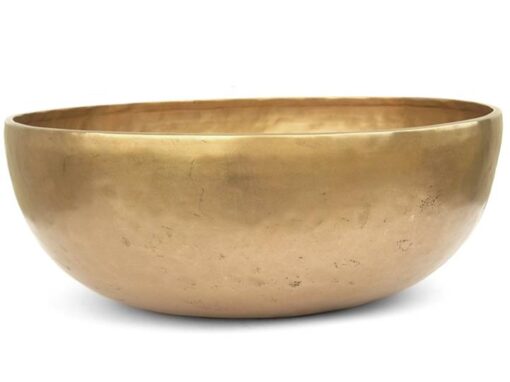 Tibetische XL Klangschale  - Ø 42,8 cm - 7570 g  - Fußklangschale