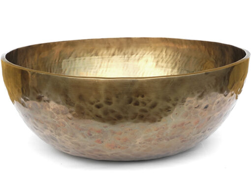Tibetische XXL Klangschale  - Ø 60,8 cm - 17500 g  - Fußklangschale