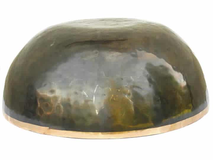 Tibetische XXL Klangschale  - Ø 53,2 cm - 11755 g - Kulminationsperiode & Pluto - Fußklangschale – Bild 3