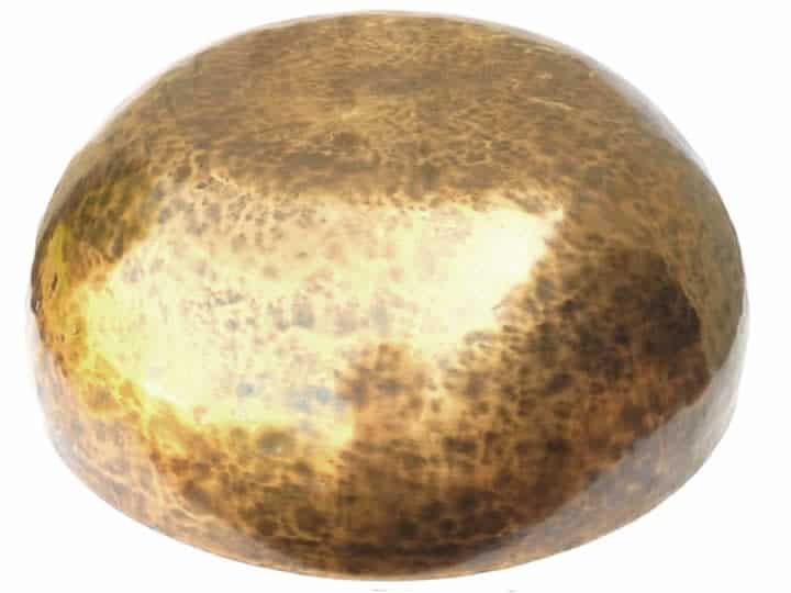 Tibetische XXL Klangschale  - Ø 59,8 cm - 14510 g - Eros & Mondknotenumlauf - Fußklangschale – Bild 3