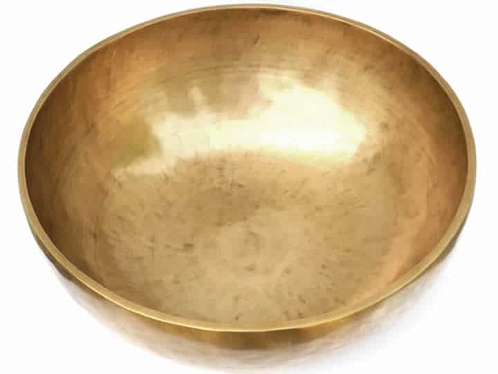 Tibetische XXL Klangschale  - Ø 52 cm - 11180 g - Thetawelle & Chiron - Fußklangschale – Bild 2