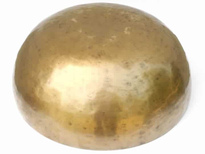 Tibetische XXL Klangschale  - Ø 52 cm - 11180 g - Thetawelle & Chiron - Fußklangschale – Bild 3