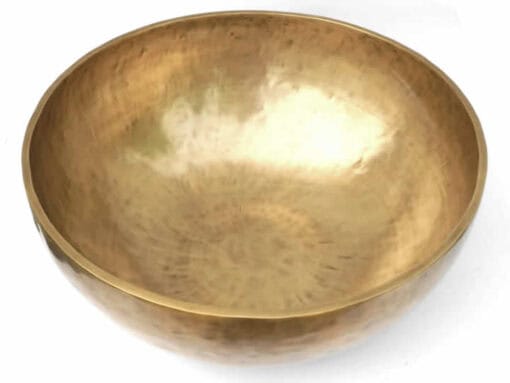 Tibetische XXL Klangschale  - Ø 50,2 cm - 10080 g - Metonischer Zyklus & Platonisches Jahr - Fußklangschale – Bild 2