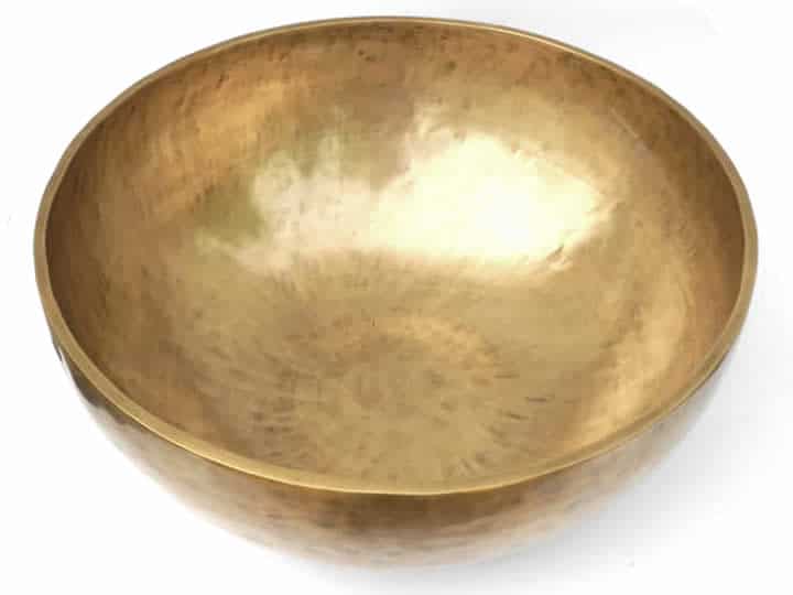 Tibetische XXL Klangschale  - Ø 50,2 cm - 10080 g - Metonischer Zyklus & Platonisches Jahr - Fußklangschale – Bild 2