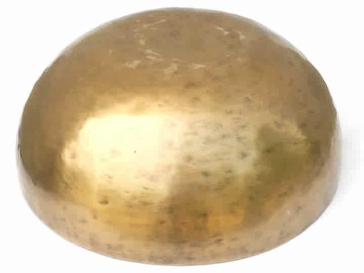 Tibetische XXL Klangschale  - Ø 50,2 cm - 10080 g - Metonischer Zyklus & Platonisches Jahr - Fußklangschale – Bild 3