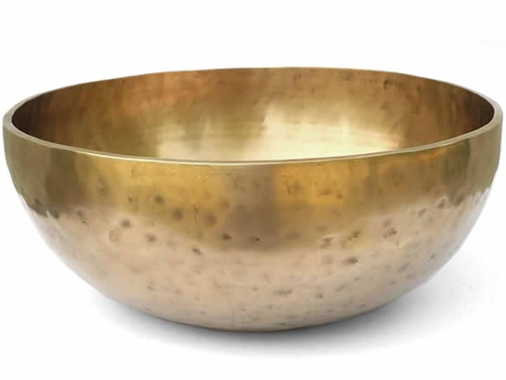 Tibetische Fußklangschale für Kinder  - Ø 41,5 cm - 6595 g - Geomagnetfeld & Thetawelle - Fußklangschale