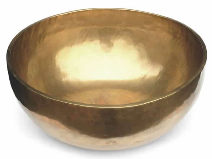 Tibetische XL Klangschale - Ø 50,7 cm - 10500 g - Neptun & Wasserstoffgamma - Fußklangschale – Bild 2