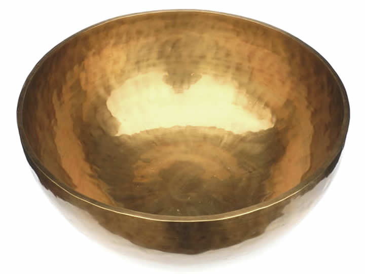 Tibetische XL Klangschale - Ø 46,4 cm - 8660 g - Metonischer Zyklus & Platonisches Jahr - Fußklangschale – Bild 2