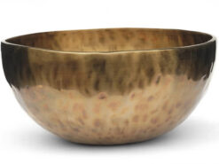 Tibetische XL Klangschale - Ø 35,4 cm - 4740 g - Fußklangschale