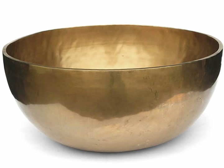 Tibetische XL Klangschale - Ø 45,2 cm - 8775 g - Mondknotenumlauf - Fußklangschale