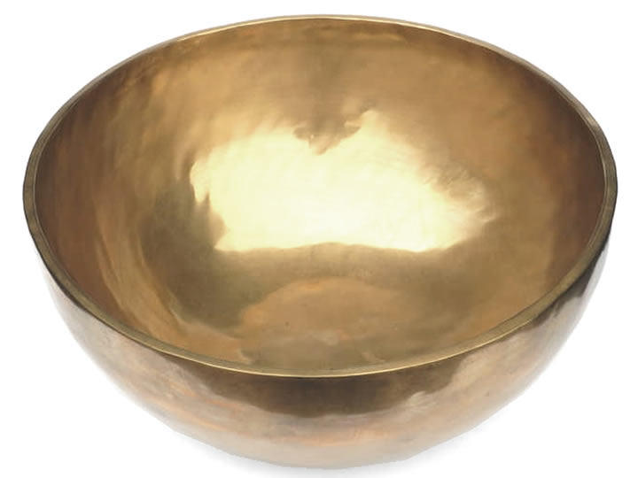 Tibetische XL Klangschale - Ø 42 cm - 7555 g - Merkur - Fußklangschale – Bild 2