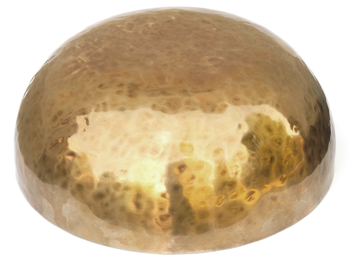 Tibetische XXL Klangschale - Ø 50,6 cm - 10395 g - Apsidenumlauf & Jupiter - Fußklangschale – Bild 3