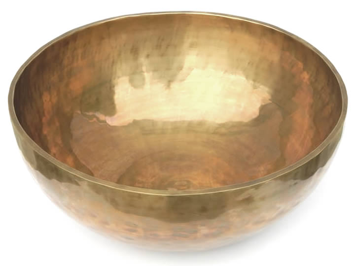 Tibetische XXL Klangschale - Ø 50,4 cm - 10260 g - Sarosperiode - Fußklangschale – Bild 2